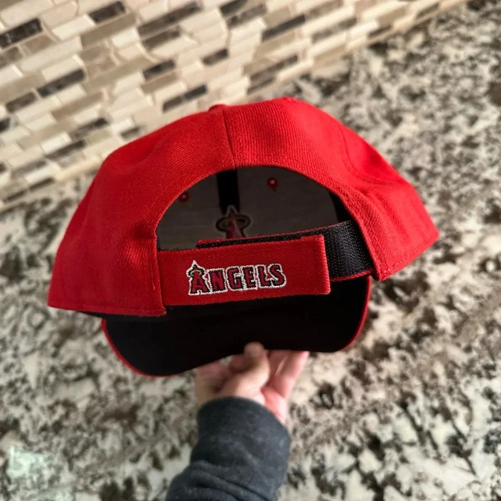 47 Los Angeles Anaheim Angels Red Baseball Cap One Size